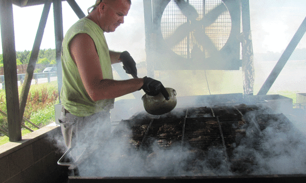 Eastern Shore-style barbecue chicken