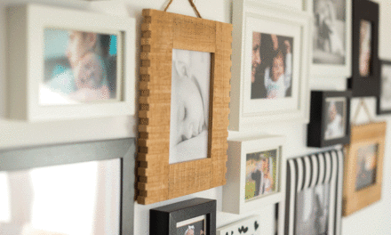 When decorating with photos, anything goes