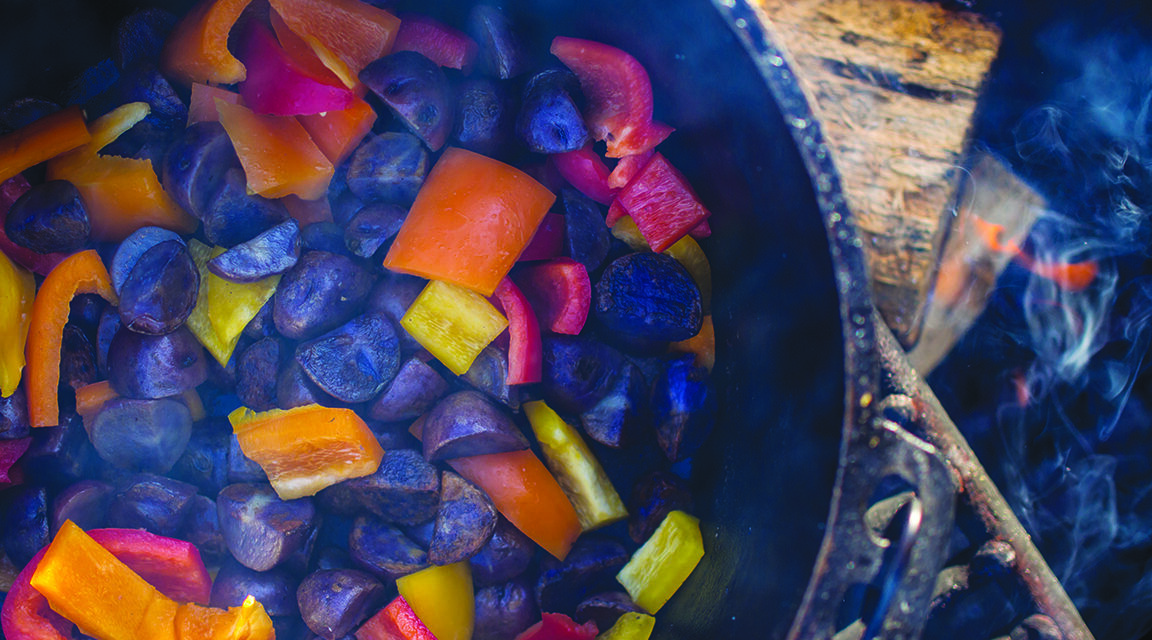 Cooking in the great outdoors