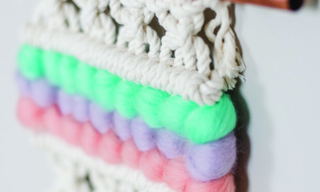 Macramé returns as a groovy way to keep hands busy