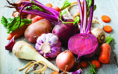 Root veggies keep us grounded